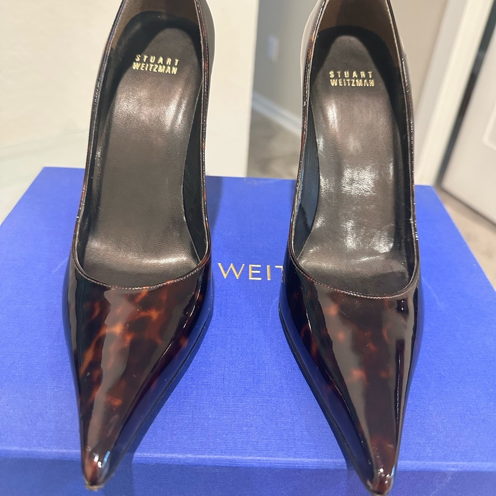 Stuart Weitzman Tortoiseshell Heels
